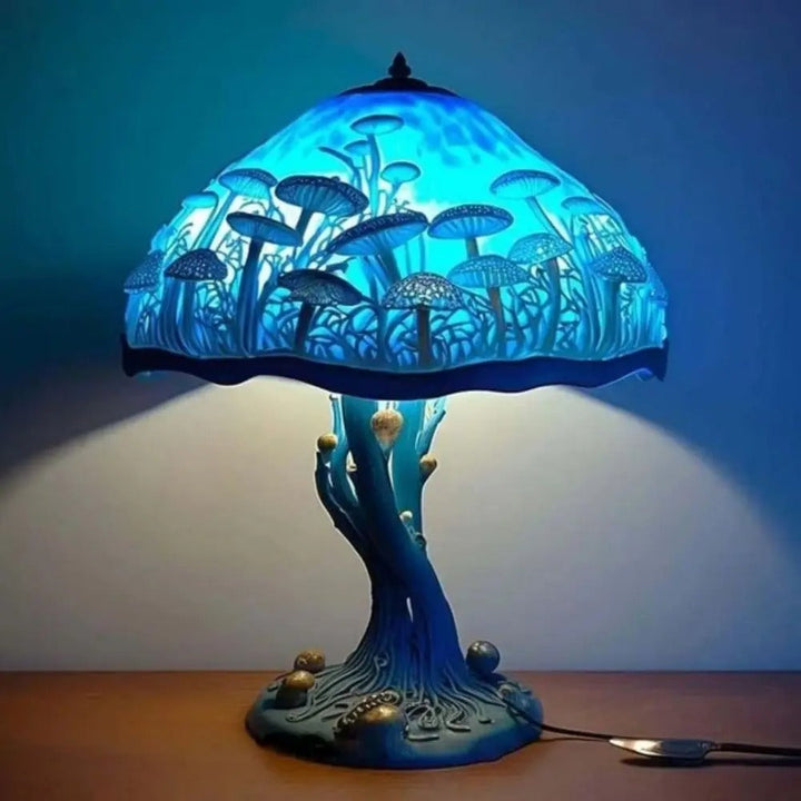 BLUEAURA | Blue Table Lamp with a Mystical Atmosphere